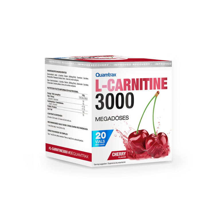 L-CARNITINE 3000 - 20 viales x 25 ml