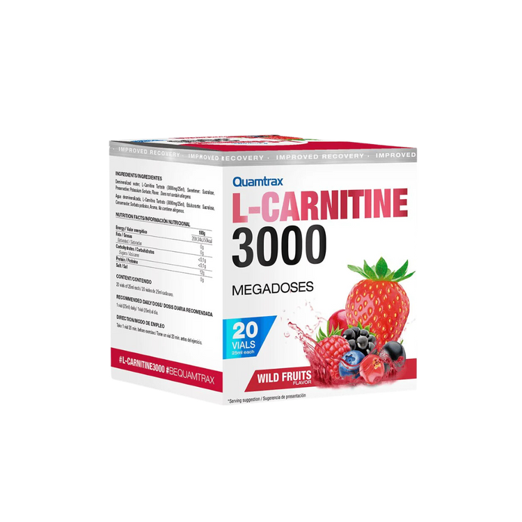 L-CARNITINE 3000 - 20 viales x 25 ml