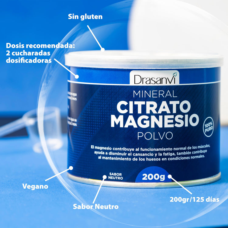 MINERAL CITRATO MAGNESIO POLVO - 200g