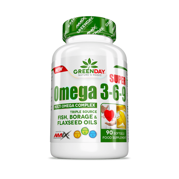 SUPER OMEGA 3-6-9 AMIX GREENDAY - 90Caps